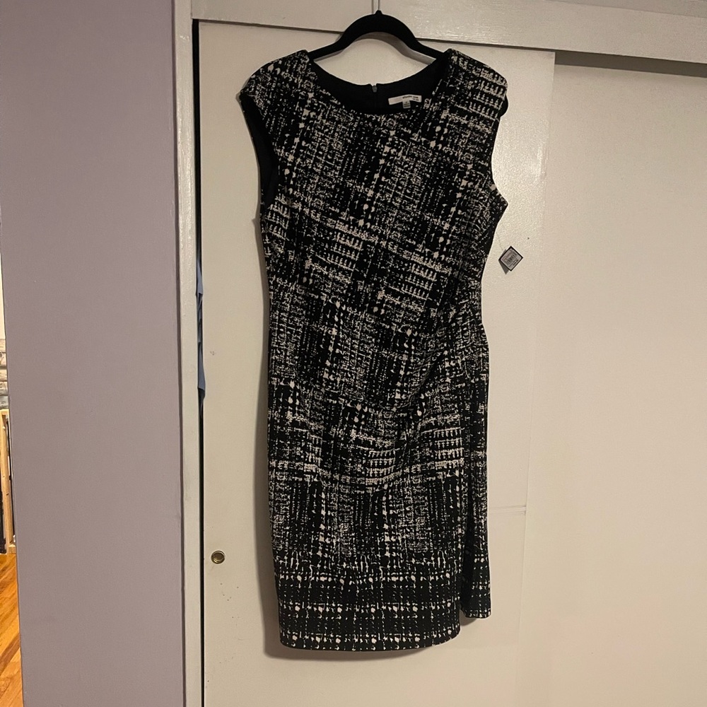 Black and white dress